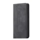Flip Wallet Case for Samsung Galaxy S23+ Magnet Fancy Case with Stand, Black