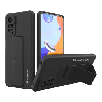 Wozinsky Kickstand Case with Stand for Xiaomi Redmi Note 11 Pro, Black