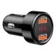 Baseus Magic PPS Car Charger 2x USB QC 3.0 45W, Black