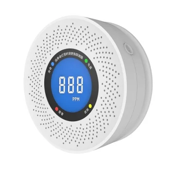 Carbon Monoxide (CO) Detector with LCD Display