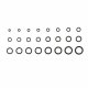 O-Ring Seal Set, NBR, 740 Pcs