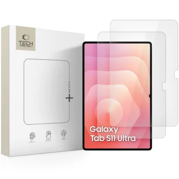 Tech-Protect Glass Fit+ Tempered Glass for Samsung Galaxy Tab S8 / S9 / S10 Ultra (2-Pack)