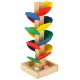 Wooden Educational Toy Marble Run Tree Montessori