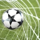 Trizand Football Goal Net 213x150x90 cm, White