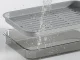 Double-Layer Kitchen Tray - Dish and Fruit Drainer, Plastic