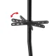 Maclean MC-494 TV Floor Stand, 32-70\", up to 40kg, Black