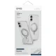 Uniq Swivix 360 Rotating Kickstand Case for iPhone 16 Plus - Transparent