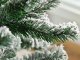 Small Snow Flocked Artificial Christmas Tree 50cm for Tabletop Desk Decor