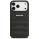 Mercedes AMG Leather Debossed Lines Case for iPhone 18 Pro Max / 17 Pro Max - Black