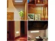 USB self-adhesive motion sensor LED strip light 23cm, silver