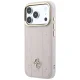 Guess Stripe Peony 4G Logo MagSafe Case for iPhone 17 / 18 Pro Max - Pink