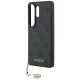 Guess 4G Classic Logo Charm MagSafe Case for Samsung Galaxy S26 Ultra, Black