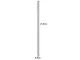 Reusable Metal Drinking Straws with Cleaning Brushes, 8 pcs