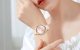 Smartwatch COLMI L28 Gold Leather Strap 1.32\" AMOLED