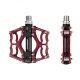 Rockbros JT201012LR Aluminum Bicycle Pedals, Red