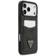 Guess 4G nauble Card Triangle Phone Case Cover iPhone 17 Pro Max - black