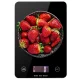 Electronic Kitchen Scale with Glass Platform and LCD, 5 kg
