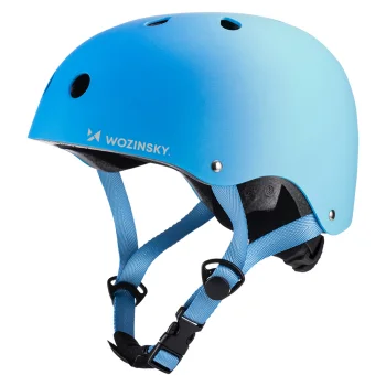 Wozinsky M BMX and Scooter Helmet, 54-58 cm, Blue Gradient
