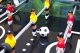 Tabletop Football Soccer Foosball Kicker Board Game, 102x50x65cm