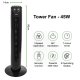 Greenblue GB645 Tower Fan 45W with Remote Control, 82cm, Black