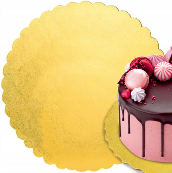 Основа Подставка для Торта 30см, Золотистый | Cake Base