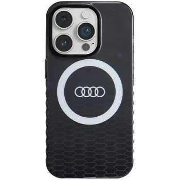 Audi IML Big Logo MagSafe Case for iPhone 14 Pro, Black