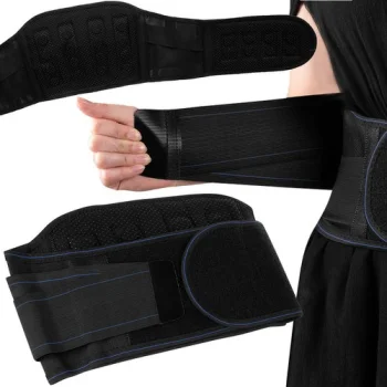 Magnetic Back Lumbar Support Belt Brace, 24 Magnets, XL 100 cm