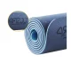 4Fizjo 997 TPE Yoga and Fitness Mat 180x60x1 cm, Navy Blue