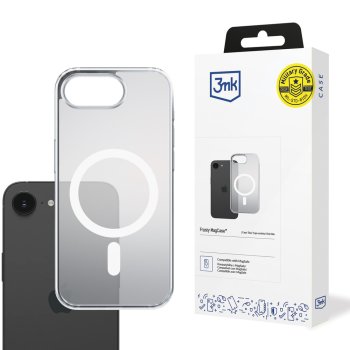 3mk Frosty MagCase for Apple iPhone 16E White
