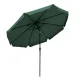 MultiGarden Garden Parasol, 3m, Tiltable, with Crank, Green