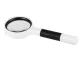 Classic Magnifying Glass with 50mm Glass Lens, 7x Magnification, Black/White