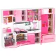 Doll Kitchen Furniture Set 4 Segments with LED and Sound, 48 cm