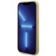 Guess iPhone 15 Pro Case Disco Script Metal, Gold