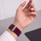 Tech-Protect NylonLoop strap for Apple Watch 44/45/46/49 mm, burgundy