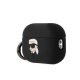 Karl Lagerfeld чехол для AirPods Pro 2 с 3D Choupette Черный