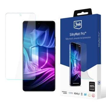 3mk Silky Matt Pro Matte Protective Film for Xiaomi Redmi Note 14 Pro+