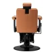 Barber Chair Gabbiano Visionerio Light Brown with Black Base