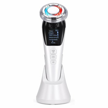 7 in 1 Face Lifting Device with EMS Microcurrent and LED Light Therapy