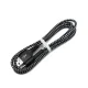 Maclean MCE471 USB-A to USB-C Cable, Fast Charge 2.4A, 1m, Black