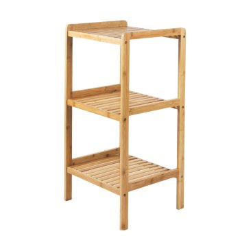 GreenBlue GB321 Bamboo Bathroom Shelf, 3 Shelves, 370x330x780mm