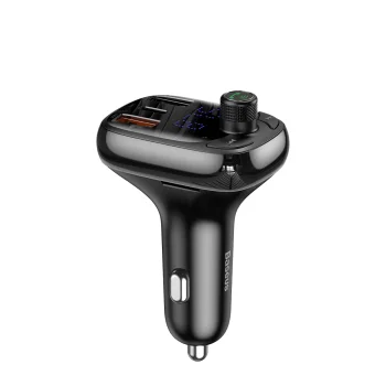 Bluetooth transmitter / car charger Baseus S-13 (Overseas Edition) - black