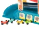 Multi-level Car Track with Garage and 8 Cars