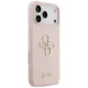 Guess Silicone Big 4G Script Case for iPhone 17 Pro Max, Pink