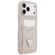 Guess iPhone 17 Pro Max Case 4G Double Card Triangle, Pink
