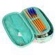 Skolas penālis ar mīkstu vāciņu un vienu atloku - Pusheen Mint | School pencil case padded sachet with flap Pusheen...