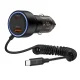 Tech-Protect CC05 Car Charger 2-Port PD60W + USB-C Cable, Black