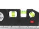 Laser Level with 2.5m Tape Measure and USB Charging, 3 Modes, Black
