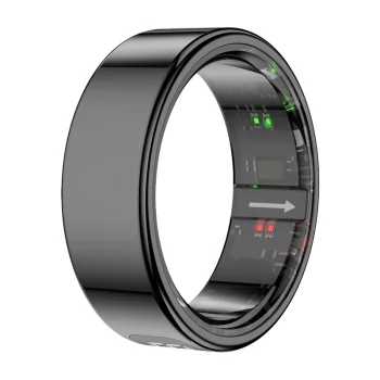 Smart Ring Colmi R12, Size 8 (18.3 mm), Black
