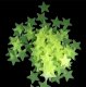 Glow in the Dark Stars for Ceiling 100 pcs, Green
