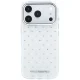 Karl Lagerfeld IML Rhinestones Allover Case for iPhone 17 / 18 Pro Max - White
